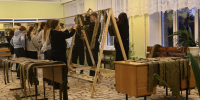 Ветераны СВО научили воскресенских студентов плести масксети - Regions.Ru